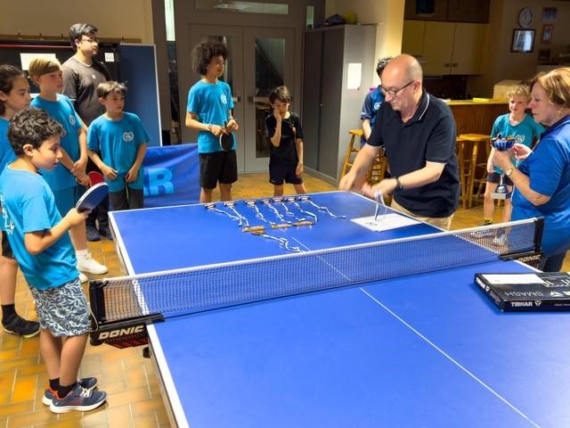 Tournois ecole tennis de table 12 juin 2025